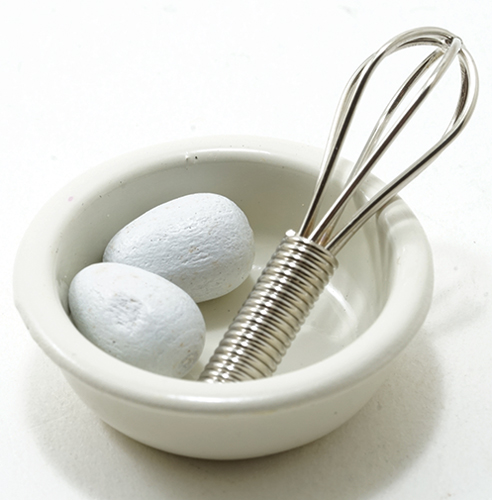 IM65270 - Whisk with Bowl and Eggs, 4pc