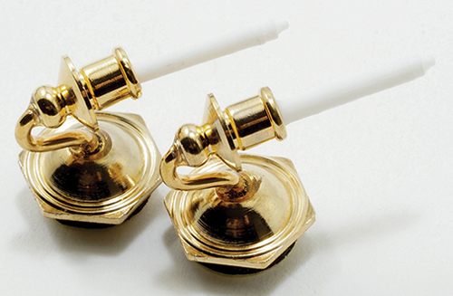 IM65519 - Candle Sconces, Non-Working, 2 Pieces  ()