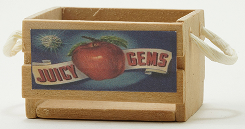 IM69024D - Empty Fruit Crate with Decal &amp; Handles