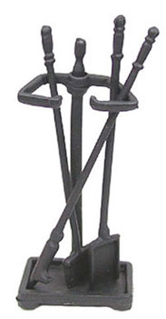 ISL24081 - Black Fireplace Set