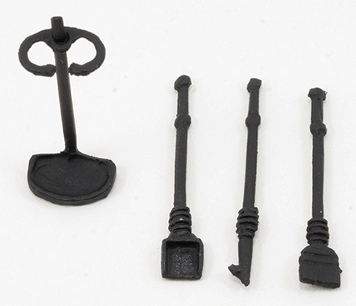 ISLX108 - Fireplace Set, Black