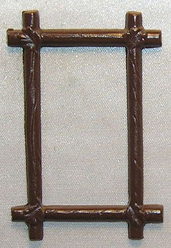 ISL3167 - Discontinued: ..Log Picture Frame, Rectangle, Brown