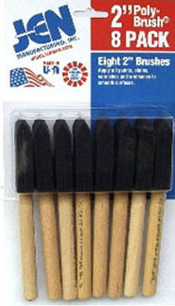 JEN22EPK - Discontinued: 2 In Sponge Brush, 8/Pk