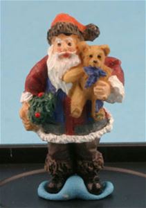 JKMJC29 - Santa With Teddy Bear
