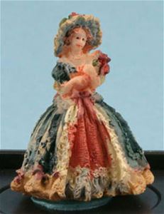 JKMME05 - Victorian Lady Figurine (Royal Blue)