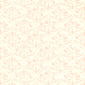 JM62 - Wallpaper, 3pc: Tulip Arabesque-Pink