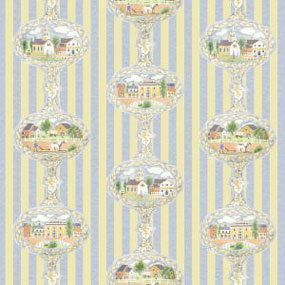 JM88 - Wallpaper, 3pc: Colonial Homestead