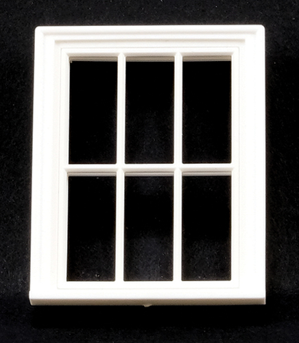 JML10 - Discontinued: Victorian Window, 6 Pane, 1/24th Scale