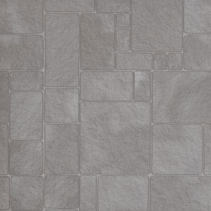 JMS06 - Wallpaper, 3pc: 1/2 Scale Worn Flagstones