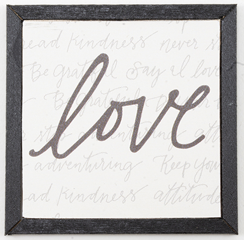 KCMSQ17 - Love Picture, Black, 1 Piece