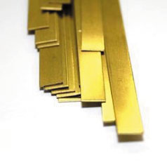 KSE244 - Discontinued: ..0.032In X 2 In X 12In Brass Strip