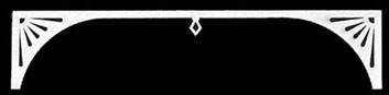 LT035 - Grilles: Sunray Arch, 2/Pk, 8-7/8 Wide