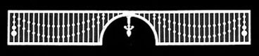 LT129 - Grille, 10-1/2 W X 1-1/2 H