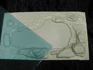 MBPOND12 - Pond Sheet, 1:12 Scale, 7x12 Inches