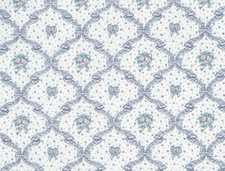 MG149D24 - Wallpaper, 3pc: Fleur D&#39;Amour, Blue