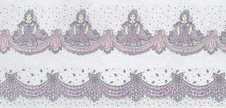MG150D24 - Wallpaper, 3pc: Mon Cheri, Blue