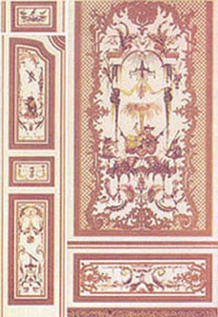 MG175D2 - Wallpaper, 3pc: Gardens Of Cashmere (Panel)