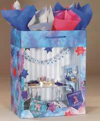 MGBV113 - Discontinued: Bag with View: Dancing Dreidel