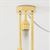 MH14024 - 3 Ceiling Light with Frosted Tube Shade, Brass, 12 Volt