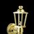 MH52022 - LED Battery Coach Light with Wand, Brass,  CR1632 Battery Included, 3 Volt