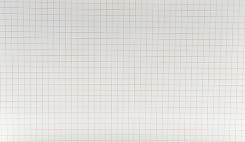 MH5934 - No Wax Floor Tile: Large Check, White