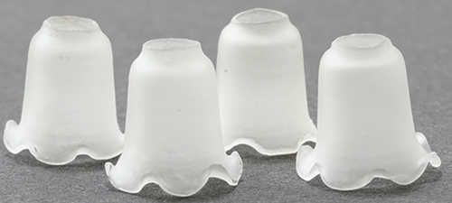 MH668 - Glass Tulip Shade, Frosted, 4/Pk