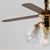 MH721 - 3-Tulip Ceiling Fan
