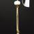 MH01004-6 Arm Brass Chandelier with Bi-Pin Bulbs, 12 Volt