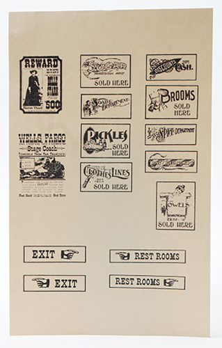 MUL2083 - Store Signs