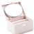 MUL3629 - Jewelry Box with Mirror, Empty, Pink