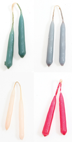 MUL4024 - Candles/Pair, Assorted Colors