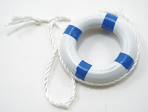 MUL4044B - 2In Life Preserver Ring Blue