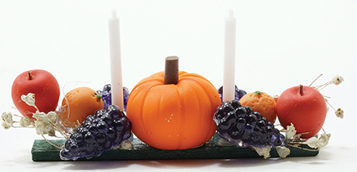 MUL4317 - Della Robbia Centerpiece with Pumpkin