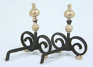MUL4935 - Victorian Andirons