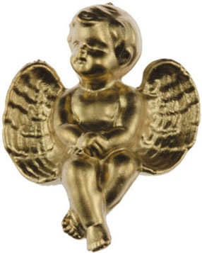 MUL5257A - Sitting Cupid-Gold