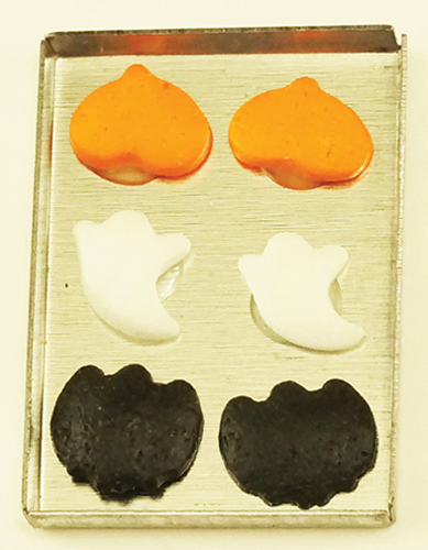 MUL5358E - Halloween Cookies On Baking Sheet