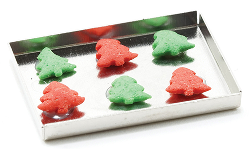 MUL5358F - Christmas Cookies On Baking Sheet