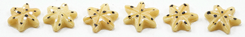 MUL5605 - Sugar Cookie Snowflake Shape, 6pc