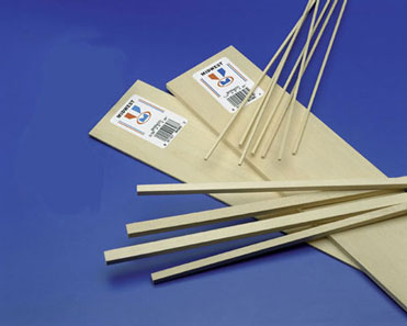 MW4046 - Bass Stripwood, 1/8 X1/4, 15/Pk