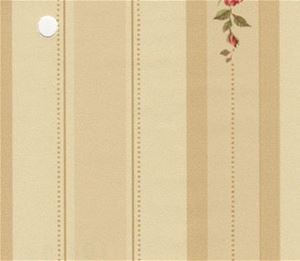 NC10404 - Prepasted Wallpaper, 3 Pieces: Red Rose Stripe