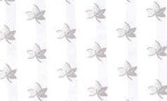 NC76004 - Prepasted Wallpaper, 3 Pieces: Leaf/Stripe, Beige