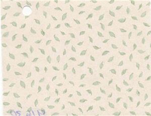 NC91630 - Prepasted Wallpaper, 3 Pieces: Loose Green Leaf All Over