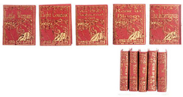 NCNI103 - Alcott, Louisa May, Books 5pc