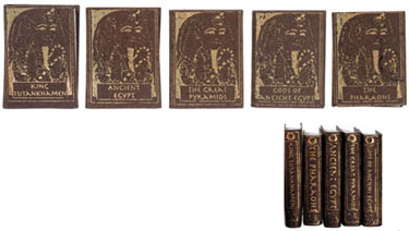 NCNI104 - Ancient Egypt Reference Books, 5pc