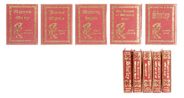 NCNI119 - Bronte Sisters Books, 5pc
