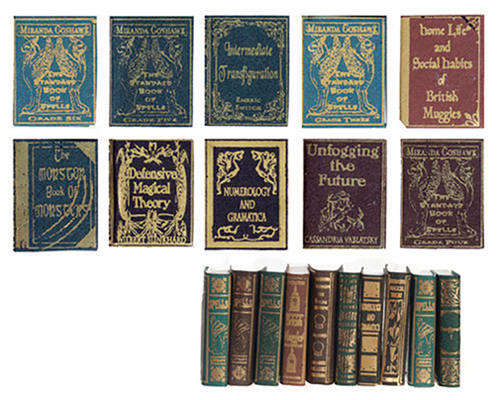 NCNI153 - Wizard Schoolbooks #3 Books, 10pc