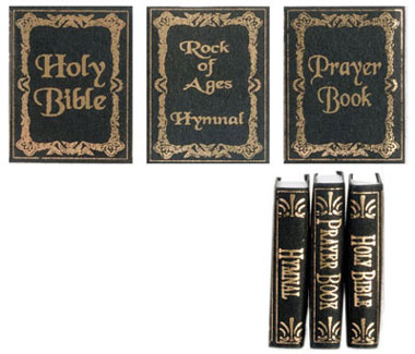 NCNI176 - Religious Set - Black Books, 3pc
