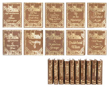 NCNI196 - Twain, Mark Books, 10pc