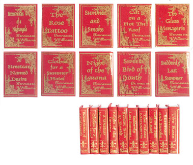 NCNI209 - Williams, Tennessee Books, 10pc