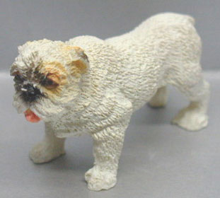 NCRA0179 - Discontinued: Bull Dog - White - Standing
